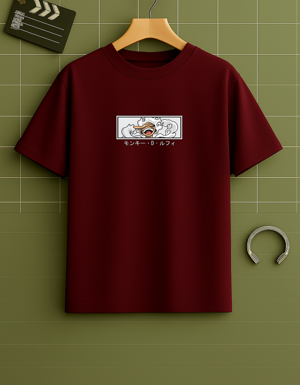 Gear 5 Luffy "Nika Mode" Oversized Black T-Shirt