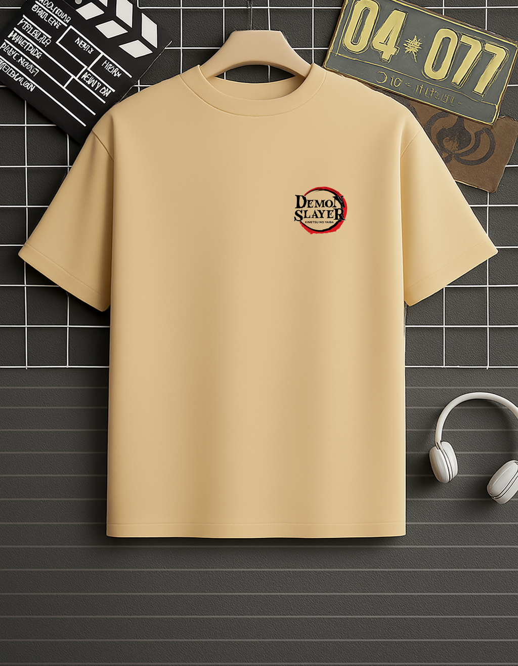 Gyomei Oversized Anime T-Shirt – Unisex Demon Slayer Oversized T-Shirt