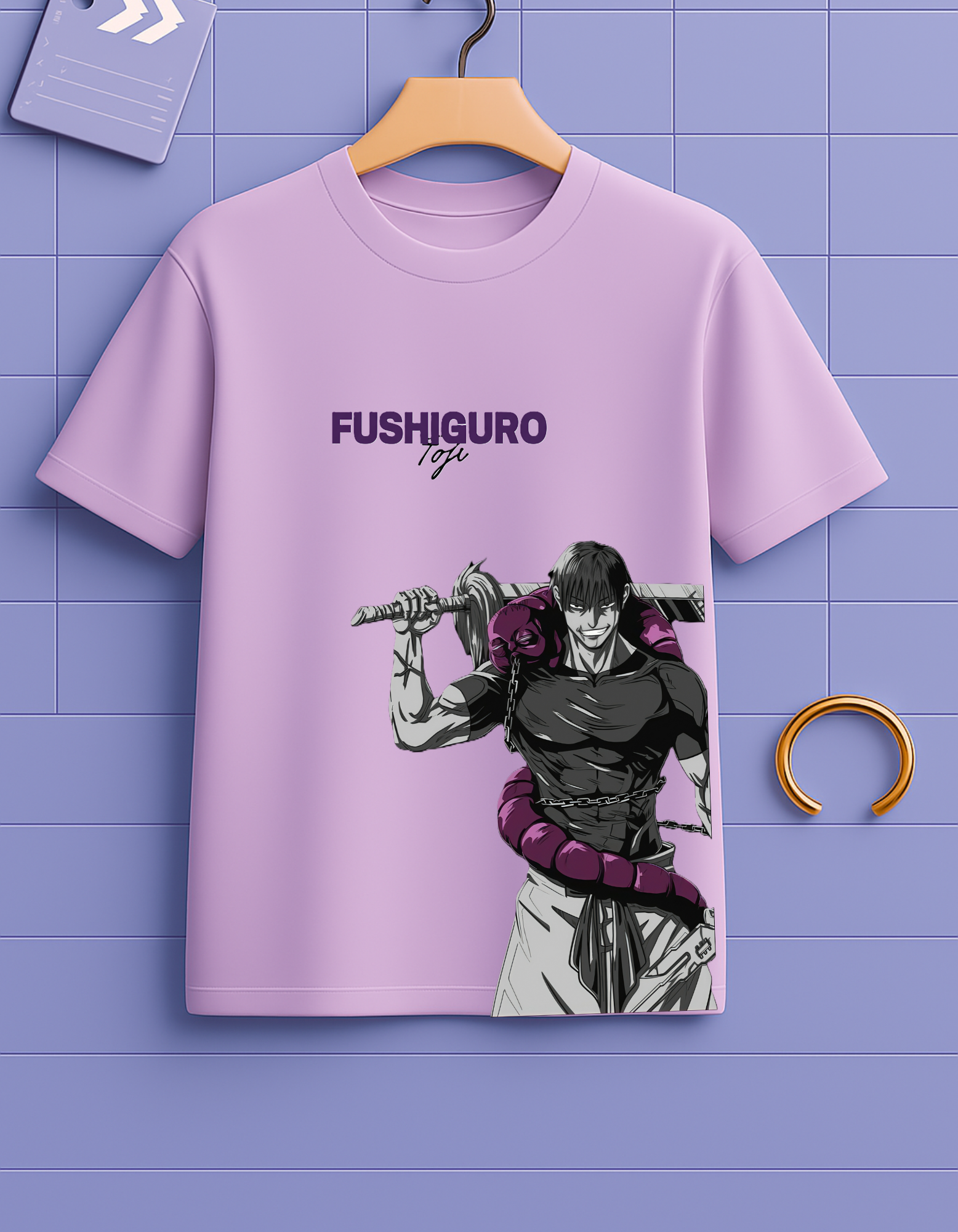 Fushiguro Anime T-Shirt | Black Oversized Streetwear