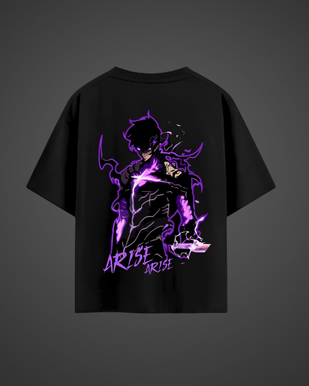 Solo leveling Oversized T-Shirt – Anime Streetwear